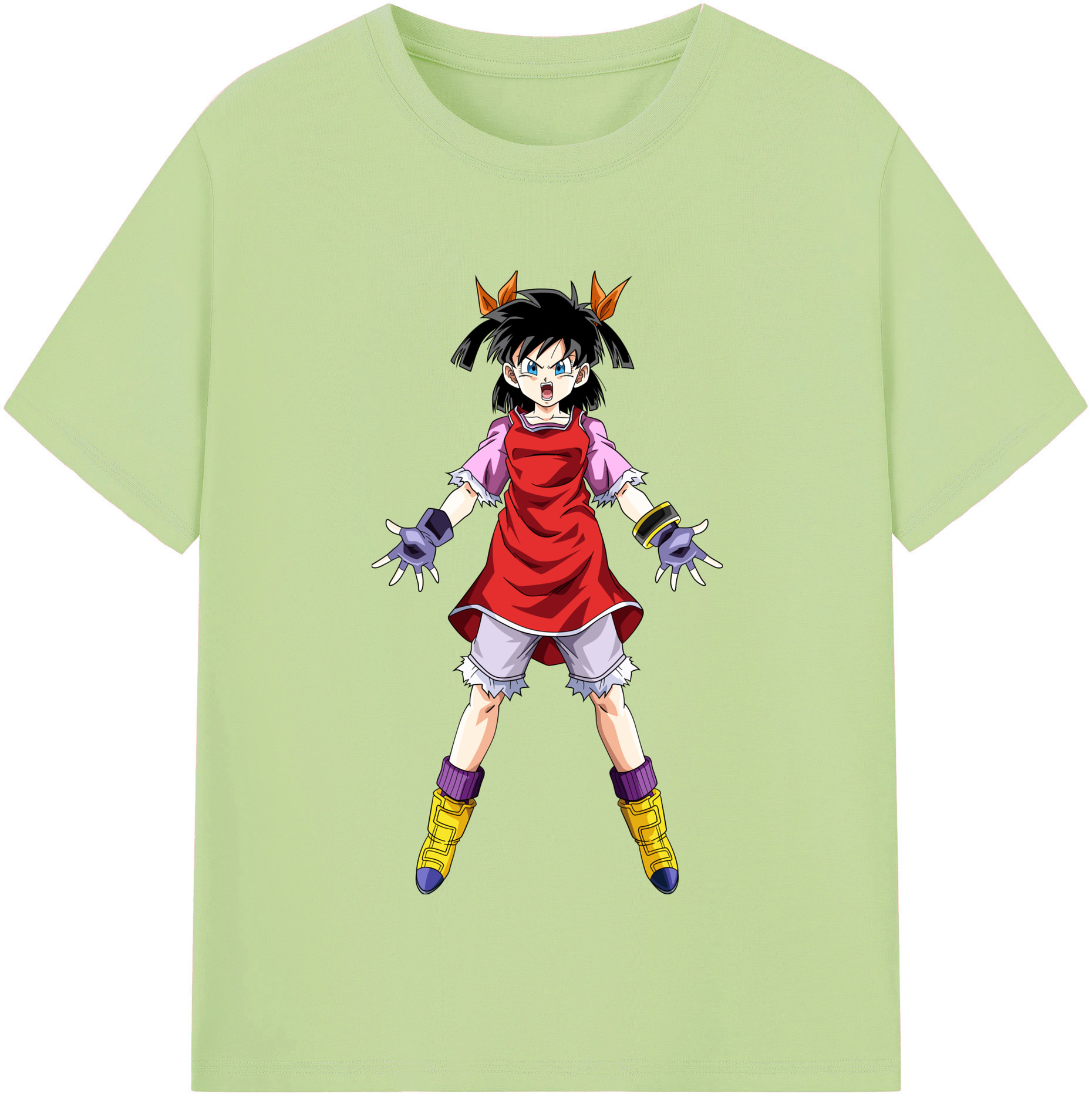 （画像用） ドラゴンボール パン DRAGON BALL Pan 綿100％半袖Tシャツ（フロントプリント）